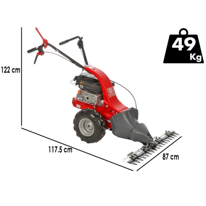 Eurosystems M90 moottoriniittokone, Rato RV145, 87 cm, 4,5 HP