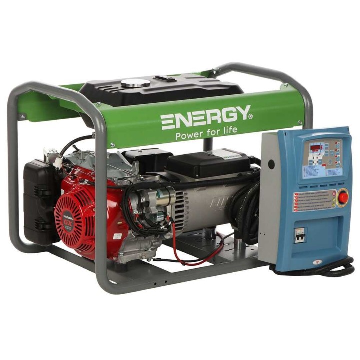 Energy EY-7MBE-A yksivaiheinen generaattori, Honda GX 390, 6 kW, ATS