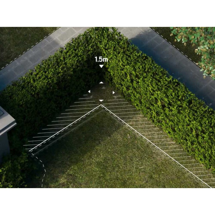 Gardena Smart SILENO Free 800 robottiruohonleikkuri, 18 V, ilman rajakaapelia