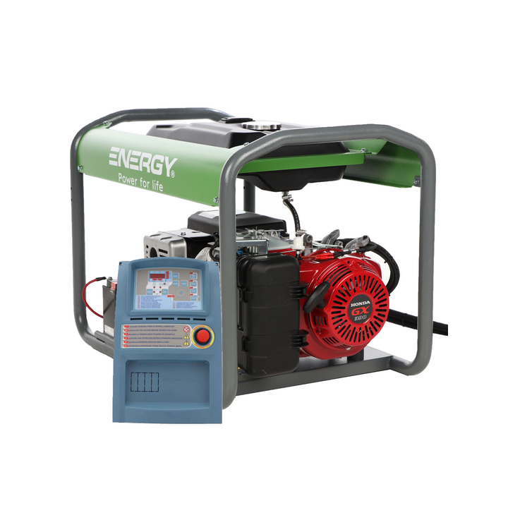 Energy EY 7TBE A kolmivaihegeneraattori Honda GX 390 6 kW ATS