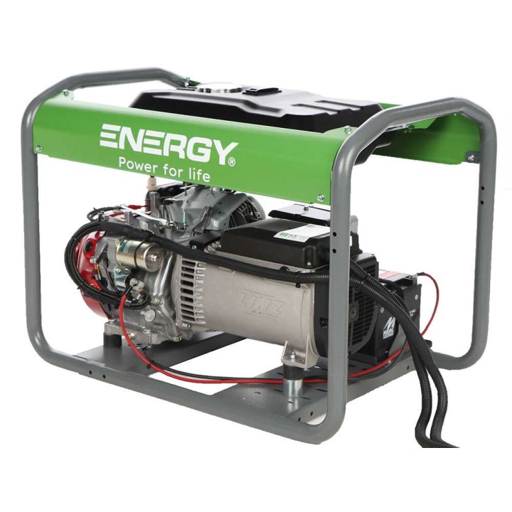 Energy EY-7TBE-A kolmivaihegeneraattori, Honda GX 390, 6 kW, ATS