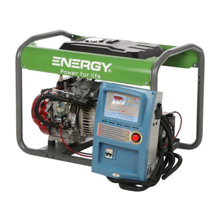 Energy EY-7TBE-A kolmivaihegeneraattori, Honda GX 390, 6 kW, ATS