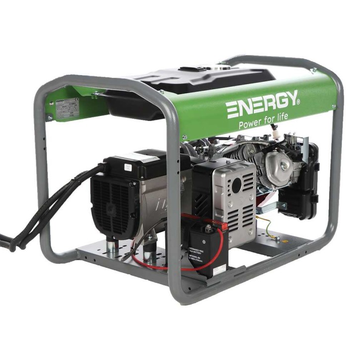 Energy EY-7TBE-A kolmivaihegeneraattori, Honda GX 390, 6 kW, ATS