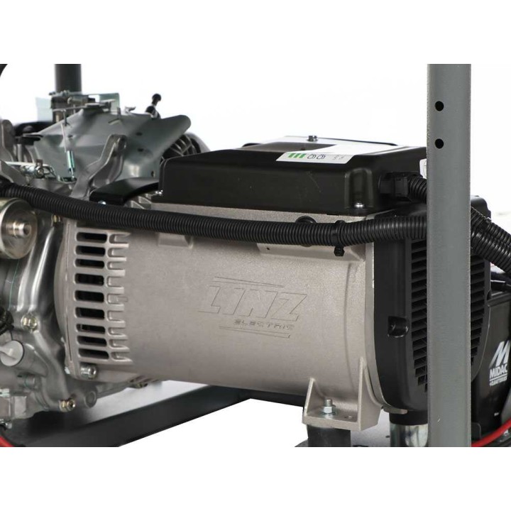 Energy EY-7TBE-A kolmivaihegeneraattori, Honda GX 390, 6 kW, ATS