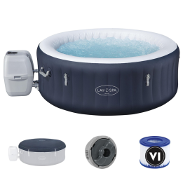 Bestway Lay Z Spa Miami AirJet 6001C poreallas 180 180 66 cm 3 4 henkilölle