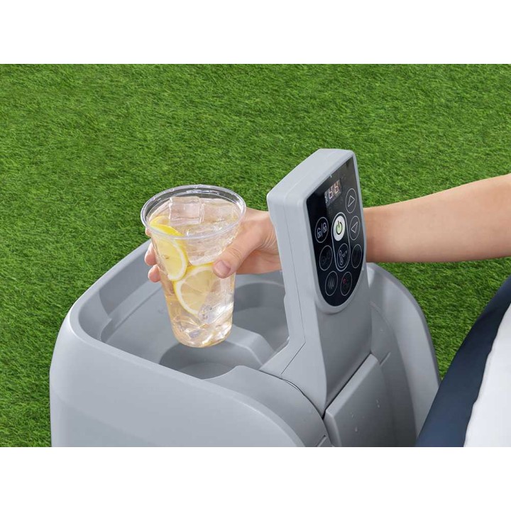 Bestway Lay-Z-Spa Miami AirJet 6001C -poreallas, 180 × 180 × 66 cm, 3–4 henkilölle