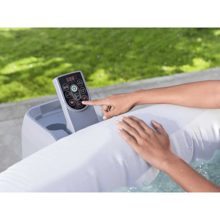 Bestway Lay-Z-Spa Miami AirJet 6001D poreallas 5–6 henkilölle, 196 × 66 cm, vihreä