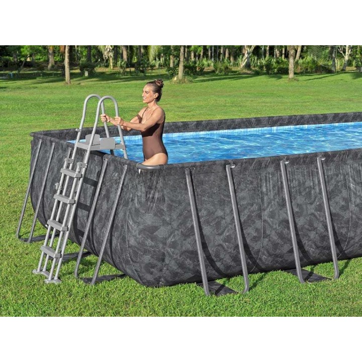 Bestway APX 365 561KG maanpäällinen uima-allas, 732 × 366 × 132 cm, 30 045 l