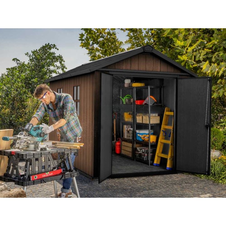 Keter Newton plus 7511/1175 puutarhavaja, 230 × 350 × 246 cm