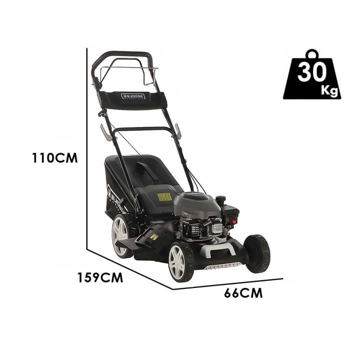 Blackstone Essentials ESP 460-180 vetävä bensiiniruohonleikkuri, 180 cm³, 46 cm, 4-in-1