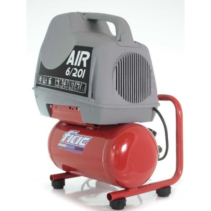 FIAC AIR 6/F-201 öljytön kannettava kompressori, 1,5 HP, 6 l, 230 V
