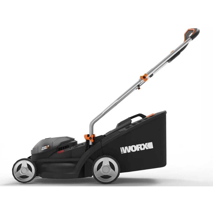 Worx WG733E akkuruohonleikkuri, 20 V, 4 Ah, leikkuuleveys 33 cm