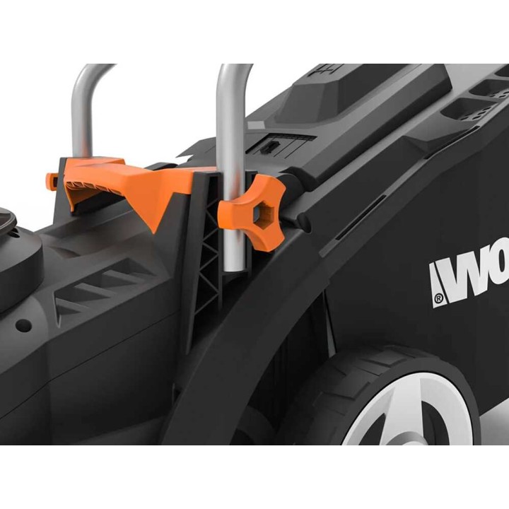 Worx WG733E akkuruohonleikkuri, 20 V, 4 Ah, leikkuuleveys 33 cm