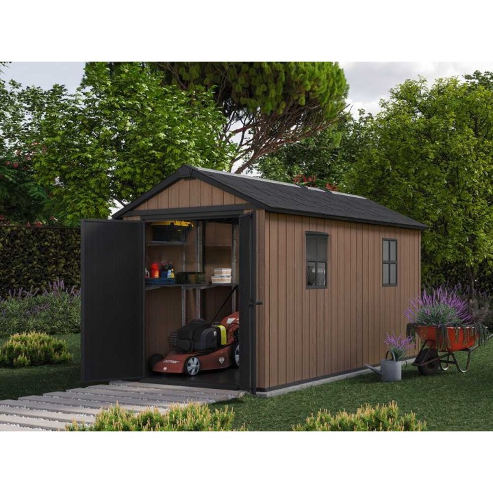 Keter Newton plus 7513/1375 puutarhavaja, 230 × 413 × 246 cm