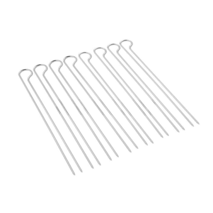 Weber grillivarrassetti 8 kpl, kaksikärkinen, 33 cm