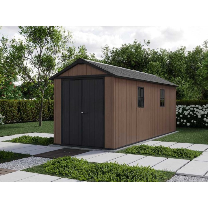 Keter Newton plus 7517/1775 puutarhavaja, PVC, 230 × 539 × 246 cm