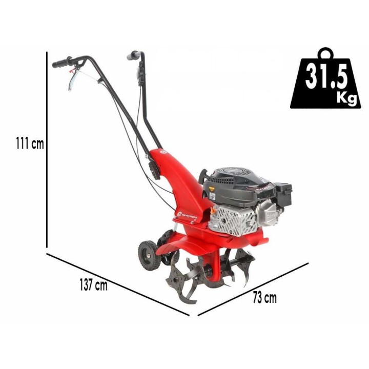 Eurosystems Z2 -motojyrsin, Rato RV145, 145 cm³, 40 cm