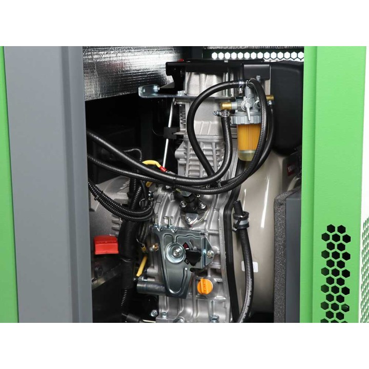 Energy EY-7MDE-SA AVR dieselgeneraattori, 5 kW, yksivaiheinen, ATS, 230 V