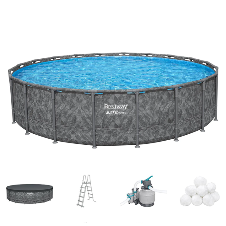 Bestway APX 365 561KE uima allas 610 132 cm 33 240 l 11 15 henkilölle