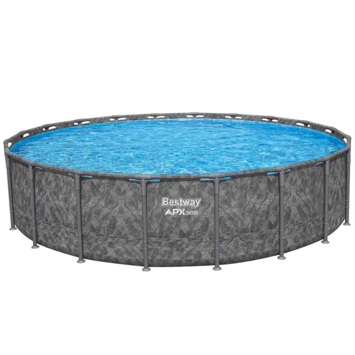 Bestway APX 365 561KE uima-allas, Ø610 × 132 cm, 33 240 l, 11–15 henkilölle