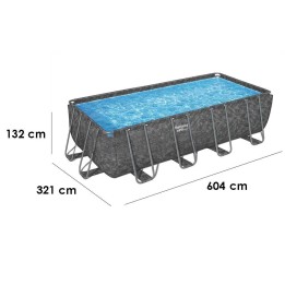 Bestway APX 365 maanpäällinen uima allas 549 274 132 cm 16 477 l