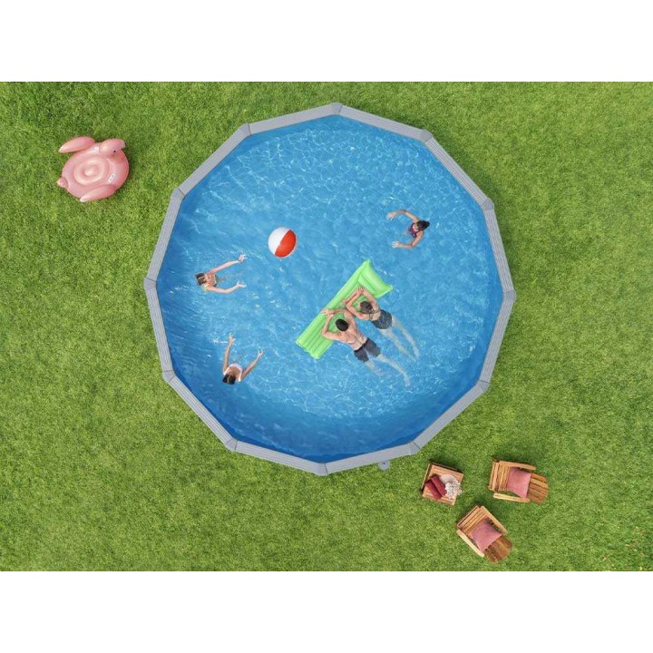 Bestway Hydrium 561CS allas, Ø549 × 132 cm, 27 221 l, hiekkasuodatin