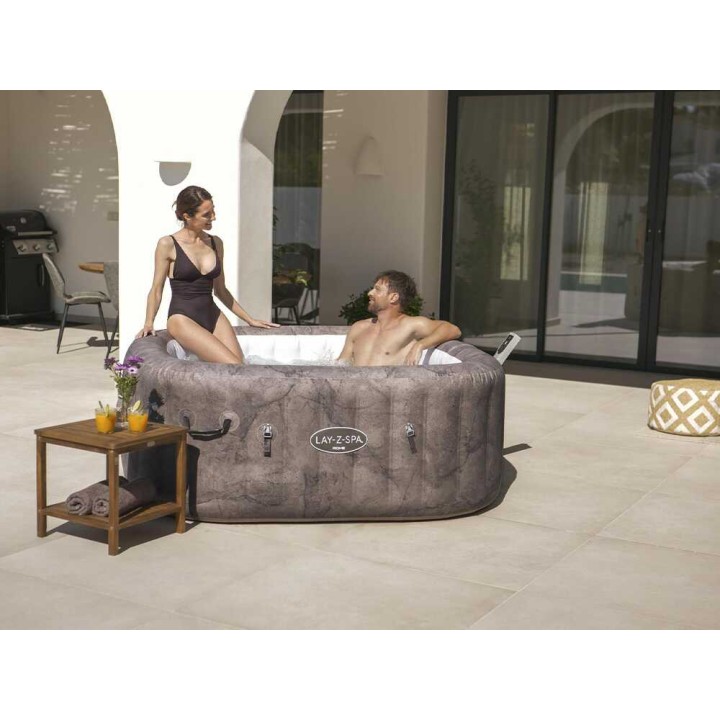 Bestway Lay-Z-Spa Roma AirJet 6001K poreallas, 180 × 180 × 71 cm, 5–6 henkilölle