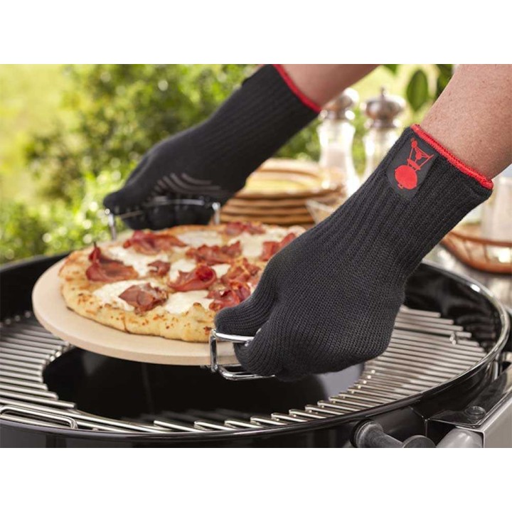 Weber Premium L/XL -grillauskäsineet kuumuudelta suojaavalla aramidikuorella
