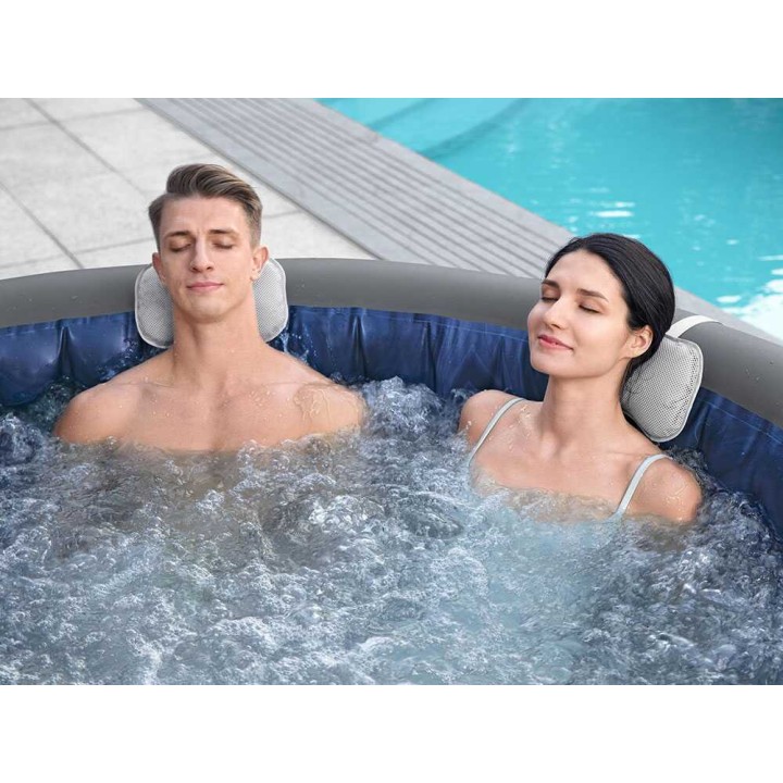 Bestway Lay-Z-Spa Santorini HydroJet 6001T poreallas, 216 × 216 × 80 cm, 7–8 henkilöä