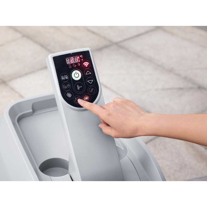 Bestway Lay-Z-Spa Santorini HydroJet 6001T poreallas, 216 × 216 × 80 cm, 7–8 henkilöä