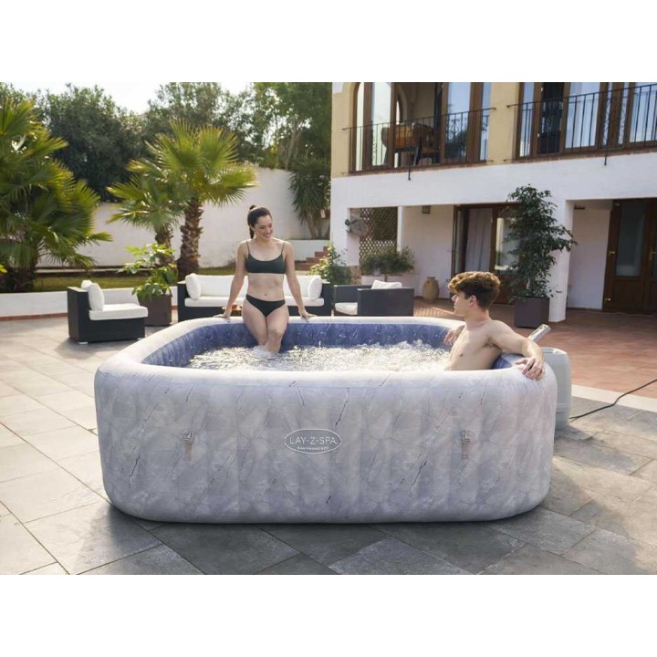 Bestway Lay-Z-Spa San Francisco HydroJet 6001Q spa, 230 × 230 × 71 cm