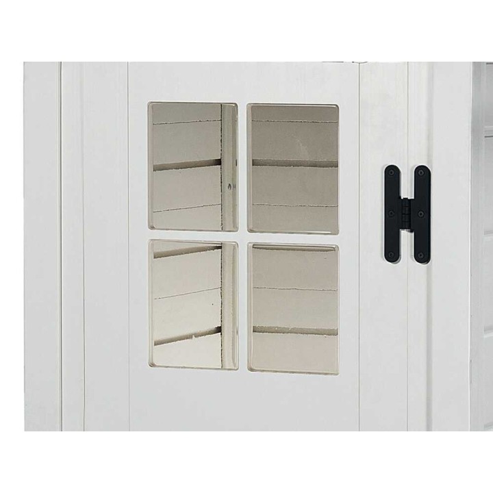 Garofalo Tuscany EVO 80 Pagoda PVC-varastomökki, 82,5 × 82,5 × 198 cm