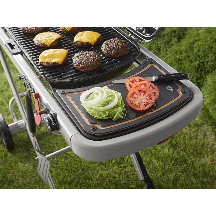 Weber Traveler Prep & Serve -kääntötuki, leikkuulauta