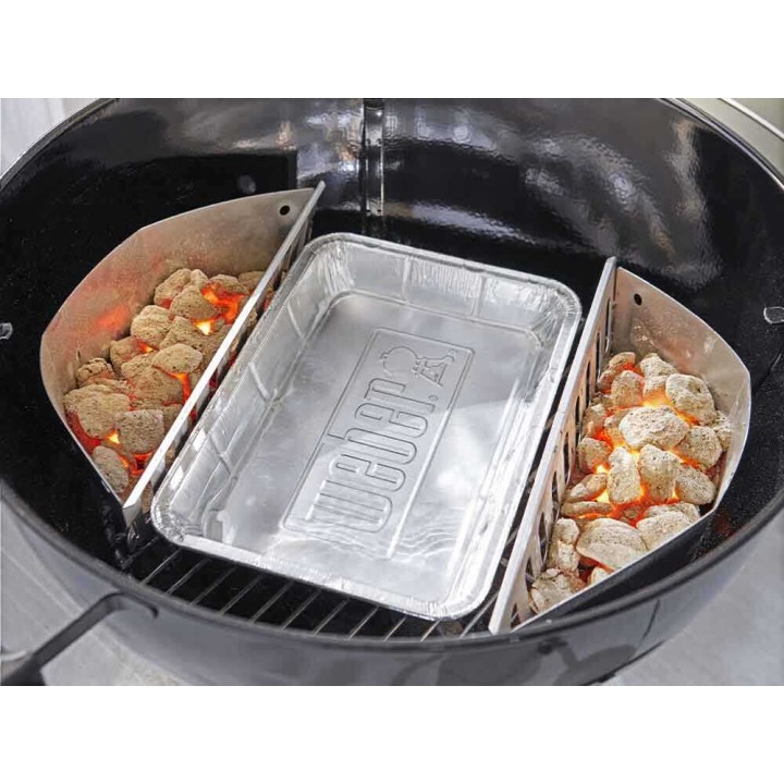 Weber alumiinikeräysvuoat grillaukseen, 10 kpl, 5,1 × 23 × 33,5 cm