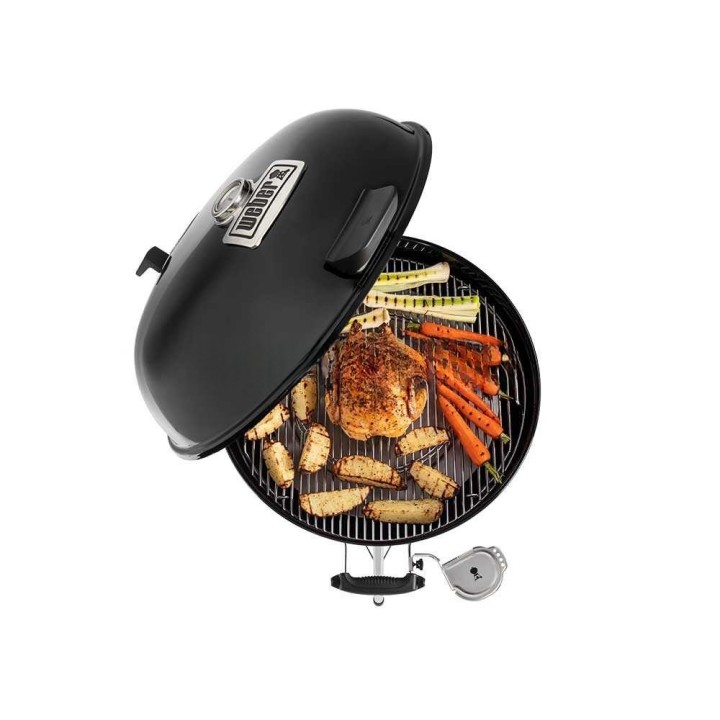 Weber iGrill -tukikiinnike hiiligrilliin, ruostumaton teräs