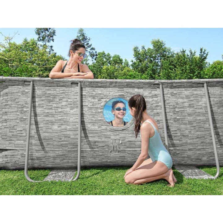 Bestway Steel Pro Max Splashview 56946 uima-allas, 488 × 305 × 107 cm