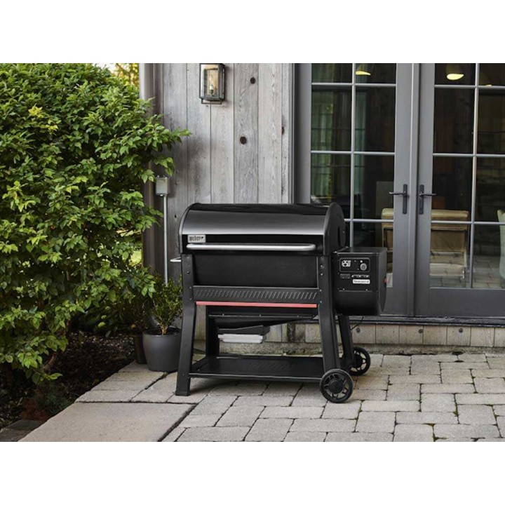 Weber Searwood XL pellettigrilli, 4 095 cm², Wi-Fi