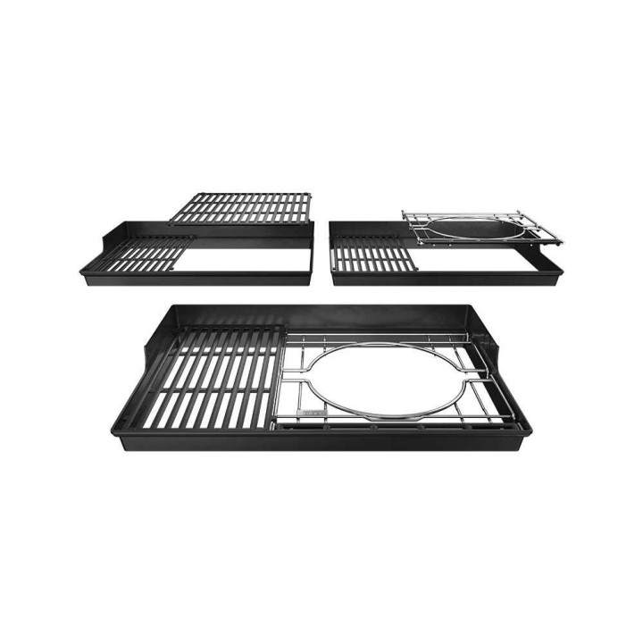 Weber Crafted -tukikehys kaasu- ja pellettigrilleihin, 42,5 × 44,5 cm
