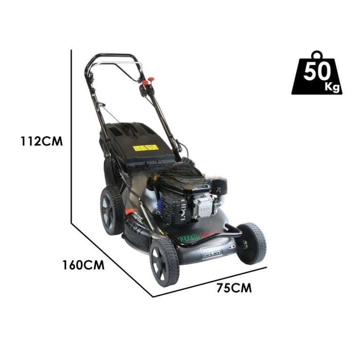 Marina Systems PRO MAX 57 SK 3V vetävä ruohonleikkuri, Kohler 224 cm³, 57 cm, 3 vaihdetta