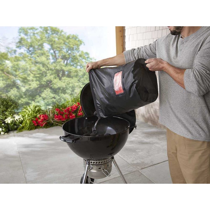 Weber-polttoainepussi, 9 kg, pellettien ja hiilien säilytykseen
