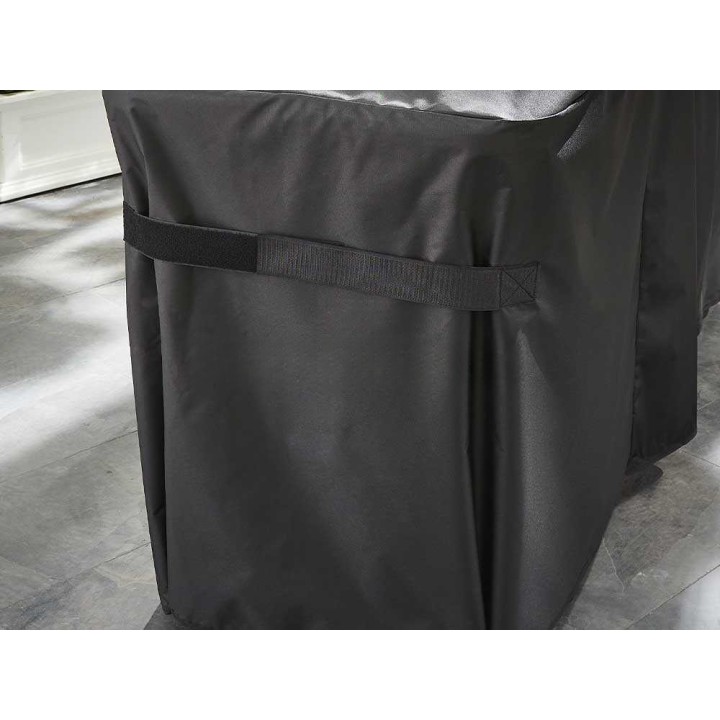 Premium-suojus Weber Slate GP -paistolevylle, 43 ja 56 cm, laajennettava tuki