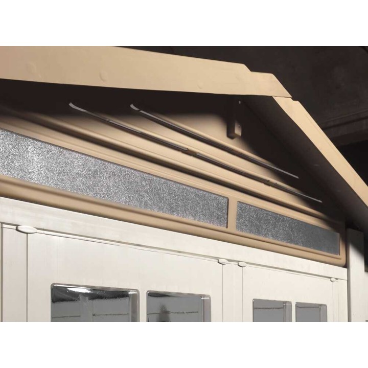 Garofalo Tuscany Evo 200 puutarhamökki, PVC, 202,5 × 162,5 × 216 cm