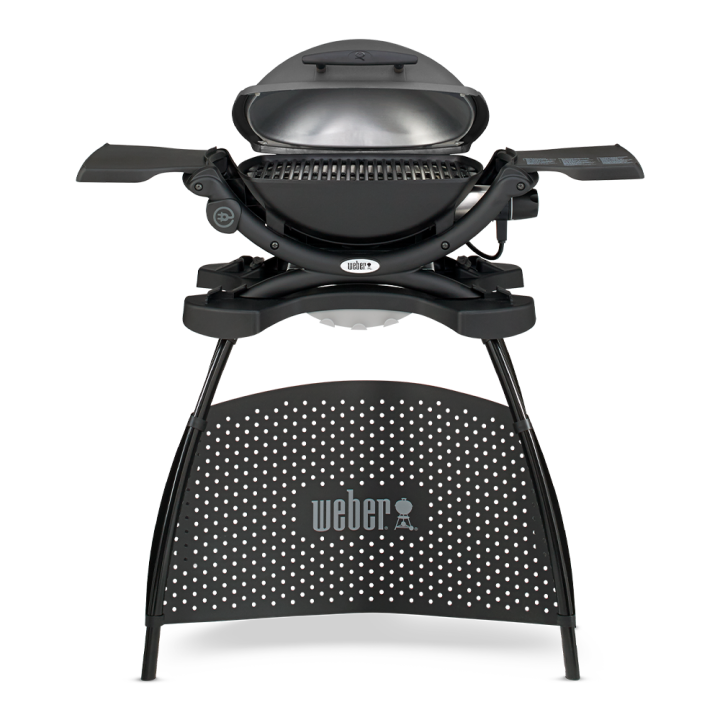 Weber Q1400 sähkögrilli jalustalla 2 2 kW 43 32 cm