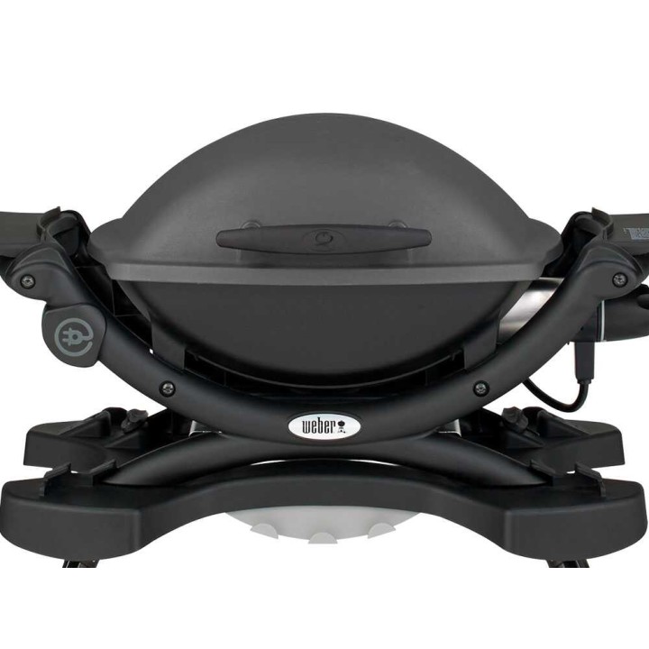 Weber Q1400 sähkögrilli jalustalla, 2,2 kW, 43 × 32 cm