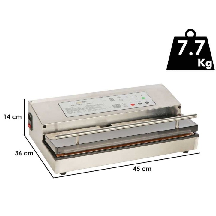 RoyalFood RSV 5500 vakuumikone, kaksinkertainen saumapalkki 40 cm, 1 300 W
