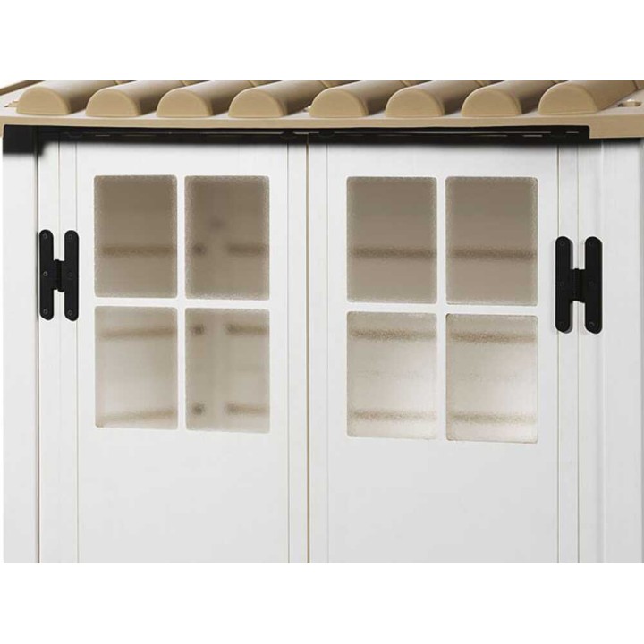 Garofalo Tuscany Evo 100 PVC-puutarhavaja, 122,5 × 82,5 × 201 cm