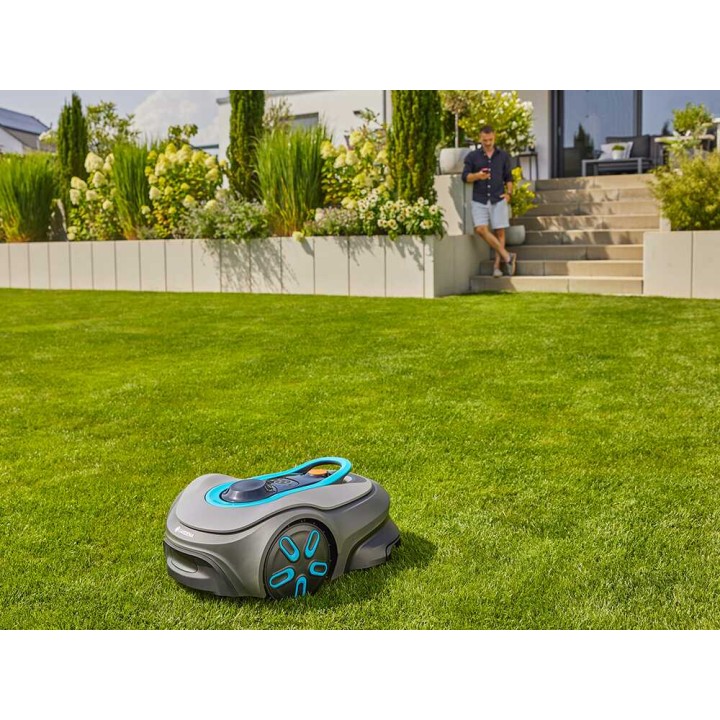 Gardena Smart SILENO Free 1200 robottiruohonleikkuri, ilman rajakaapelia, 18 V, 1 200 m²