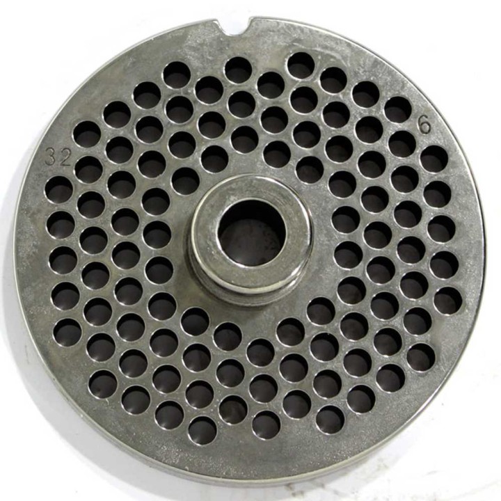 Reber TC 32 lihamyllyn reikälevy 6 mm halkaisija 99 mm