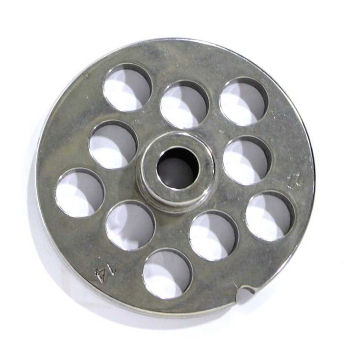 TC 22 Reber reikälevy lihamyllyyn reiät 14 mm halkaisija 82 mm