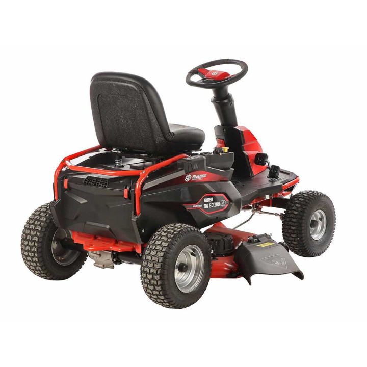 Blue Bird BR SD 108 akkukäyttöinen rider-leikkuri, 48 V, 108 cm, sivupoisto
